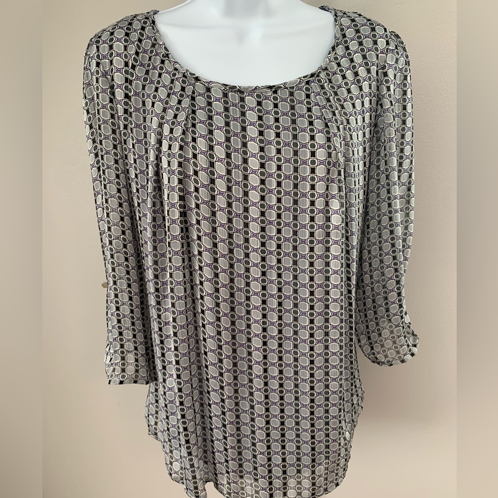 Roz & Ali Abstract Blouse